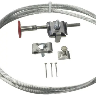 Kit di connessione Flury FE 83 p.messa a terra d.fondazione, cavo 75mm² 