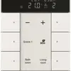 Contrôleur petit ABB-Tenton, 6 touches, CO2/humidité, blanc studio mat 