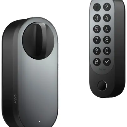 Commande de serrure de porte RF Aqara EL-D02D Thread/Bluetooth/NFC noir 