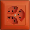 Presa INC EDIZIOdue 3×T13 arancione 