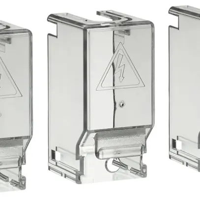 Couvre-bornes Hager 3L pour interrupteur de charge 125…200A 