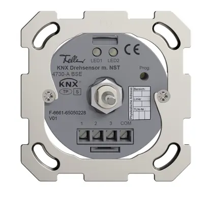 Senseur rotatif ENC FH KNX BSM, 21…30VDC, SELV, conso.électrique max. 12.5mA 