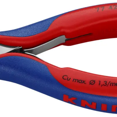 Elektroniker-Seitenschneider KNIPEX spitzer Kopf 115mm 