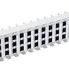 Pannello di distribuzione Global 19" 2UA 48×RJ45/u cat.6 