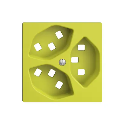 Kit frontal EDIZIOdue lemon 60×60mm 3×T23 