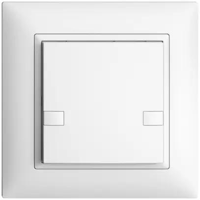 Poussoir ENC KNX 1× EDIZIOdue colore blanc RGB sans LED 