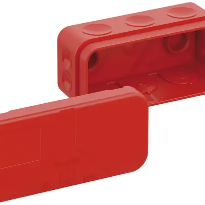 AP-Abzweigdose 2K-Mini SB-L 89×43×38mm, rot 