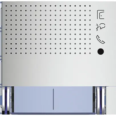 Façade pour module haut-parleur de porte Sfera avec 1+1 boutons aluminium 