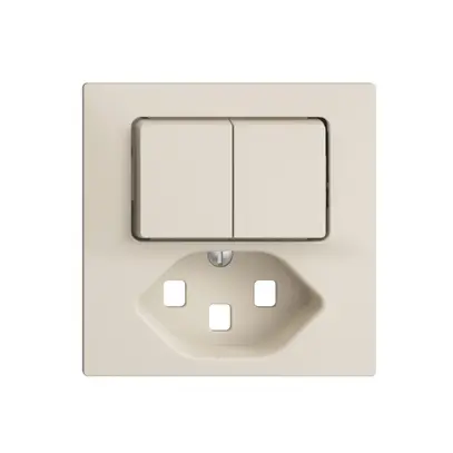 Kit frontale EDIZIOdue crema, 60×60mm T23 