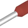 Embout de câble Weidmüller H isolé 1mm² 8mm rouge DIN relié 