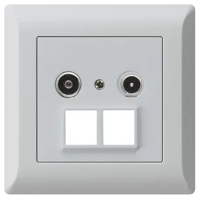 Presa multimedia INC kallysto.line R/TV 14dB 2GHz grigio chiaro 