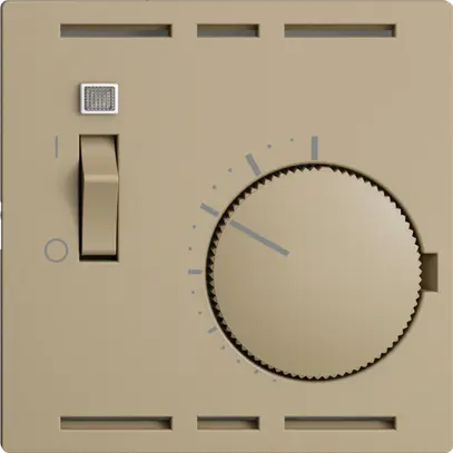 Termostato ambiente INC EDIZIOdue sand, con interrutore 