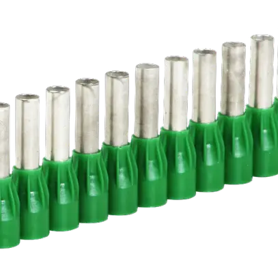 Bussola d'estremità isolata Cu 6mm² Legrand verde 