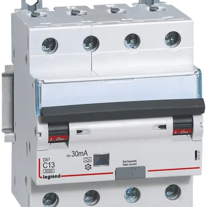 Disjoncteur différentiel Legrand C 4P 13A 6000A 30mA type A 