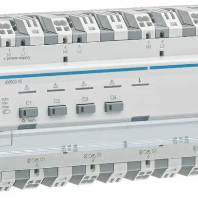 Attuatore-variatore AMD Hager TYA664BN KNX system 4×600W 10UM 