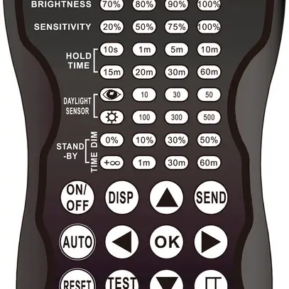 Télécommande DOTLUX LIGHTSHOWER pour capteurs radar et PIR 