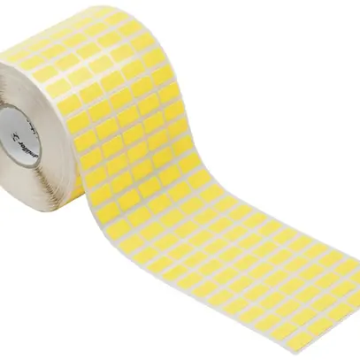 Étiquette WM THM GEW 17/9 GE auto-adhésive 17×9mm tissu de coton jn 