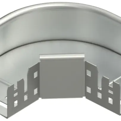 Coude 90° Bettermann avec raccord rapide 60×100mm, A2, 1.4301, 2B 