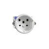 Presa FH T25 16A bianco, con morsetti innest. 