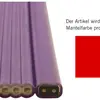 Cavo piatto Woertz Combi 5×2.5+2×1.5mm² PVC rosso Eca 