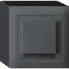 Interruttore puls.AP EDIZIOdue 3/1L antracite 