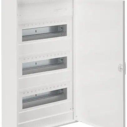 Coffret de distribution AP Hager volta 3 rangées porte IP30 305×515×96.5mm 