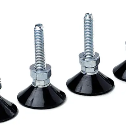 Piedi a livello Minkels 25mm per Duopac Box 4 pezz. 