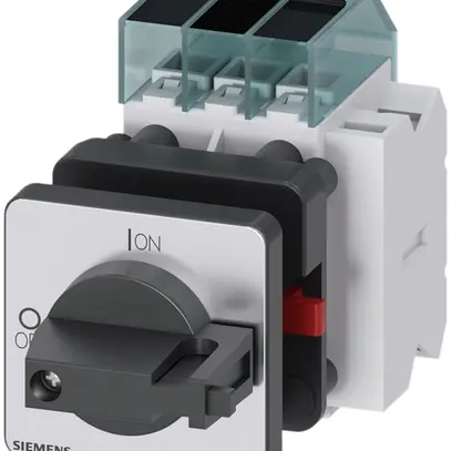 Sezionatore di carico Siemens SENTRON 3LD3 frontale 40A 3L +1Ch/1R 48×48mm ne 