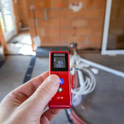 Télémètre laser Benning LD 40 40m 