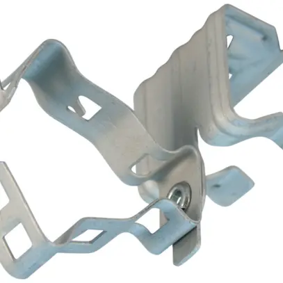 Clip d.rebord nVentCADDY H-MSM p.conduit/tuyau sur bride Ø18…30mm, 21…28mm 120N 