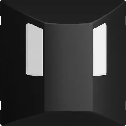 Rilevatore di movimento 180° rel. nero PIRI EDIZIOdue 