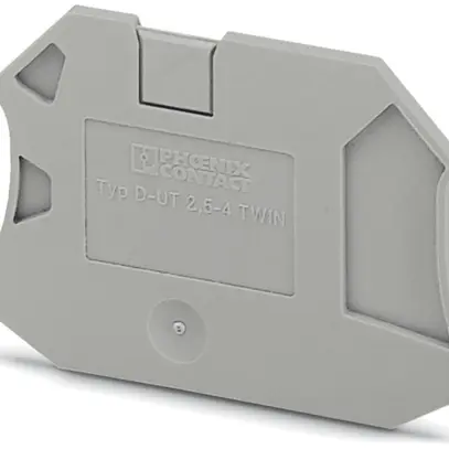 Deckel Phoenix Contact L=57.8mm, B=2.2mm H=43mm, grau 