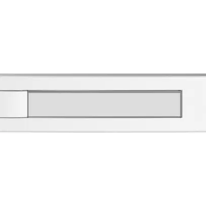 Poussoir 1/4 EDIZIO.liv SNAPFIX® p.KNX&UNI s.LED a.étiquette comm.1touch.bc 