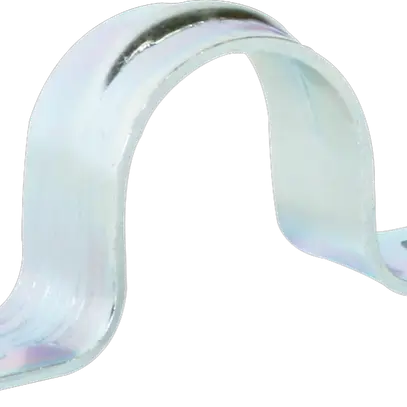 Brida acciaio 2 viti M20 zinc. 