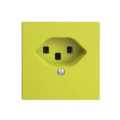 Presa INC EDIZIOdue T23 16A lemon, morsetti a vite 