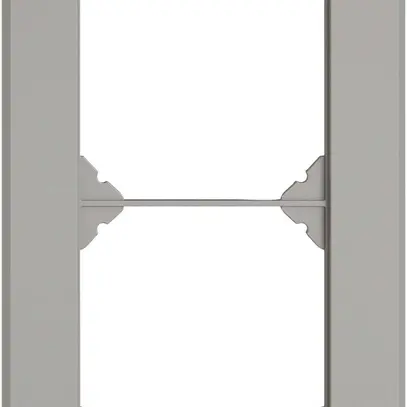 En-tête ENC EDIZIO.liv SNAPFIX® 2×1 pour combinaisons au choix gris clair 