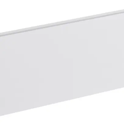 Coperchio per canale parapetto tehalit BR 80, bianco traffico 