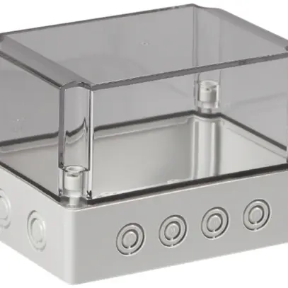 Scatola per apparecchio RW CUBO S 125×175×125 SPCM trasparente 