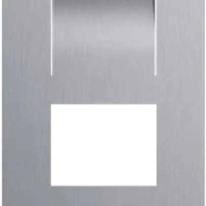 Telaio di copertura video ABB-Welcome, per 1/4 (4 moduli), ac-pr spazzolato 