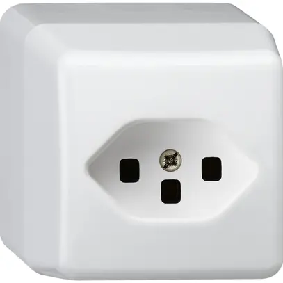 Presa AP basico 1×tipo 23 bianco 