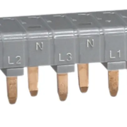 Barre collectrice HX3 3PN 63A 6 modules 