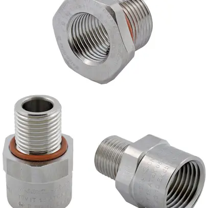 Adapter Ex Weidmüller ADAP aussen NPT 3/4" innen M25 Messing 