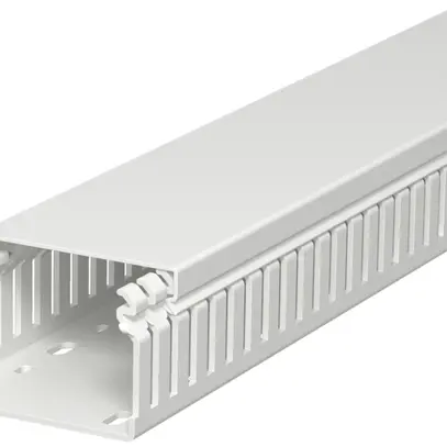 Canale di cablaggio Bettermann LKVH 50×75mm senza alogeno grigio chiaro 