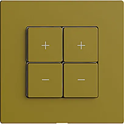 Stazione secondaria per dimmer 2c/4t WLAN Edue Wiser olive 