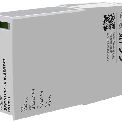 Inserto per scaricatore combinato Eaton SPPVRT12-10-PE DC 1000V 3.8kV 