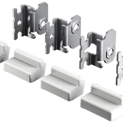 Fixation murale Rittal AX, pour AX/KX, D=20mm, tôle d'acier 