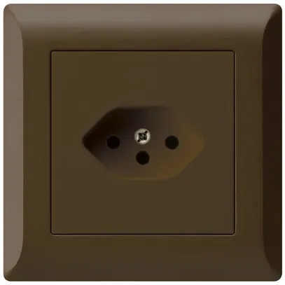 Presa INC kallysto.line T13 marrone con protezione bambini 