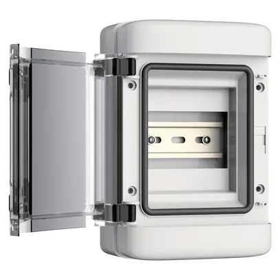 Petit tableau de distribution AP gesis SPZ vide 2×RST25i5 143×102×260mm IP65 