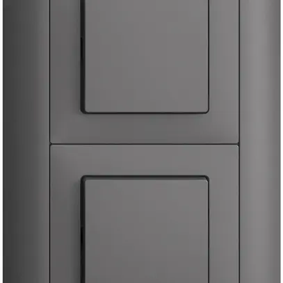 Combinazione INC EDIZIOdue 2×3/1P grigio scuro 