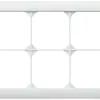 Cadre de recouvrement ENC kallysto.line 2×3 blanc horizontal 152×212mm 